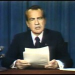 Nixon resigns, August 8, 1974