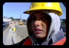 Kennedy Women: Construction workers on the Kennedy Expressway, 1993