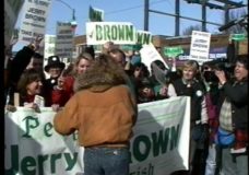 [The 90s Election Specials raw: Brown at South Side Irish parade #2]