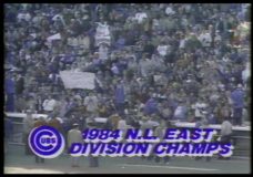 [Cubs salute the fans 1984]